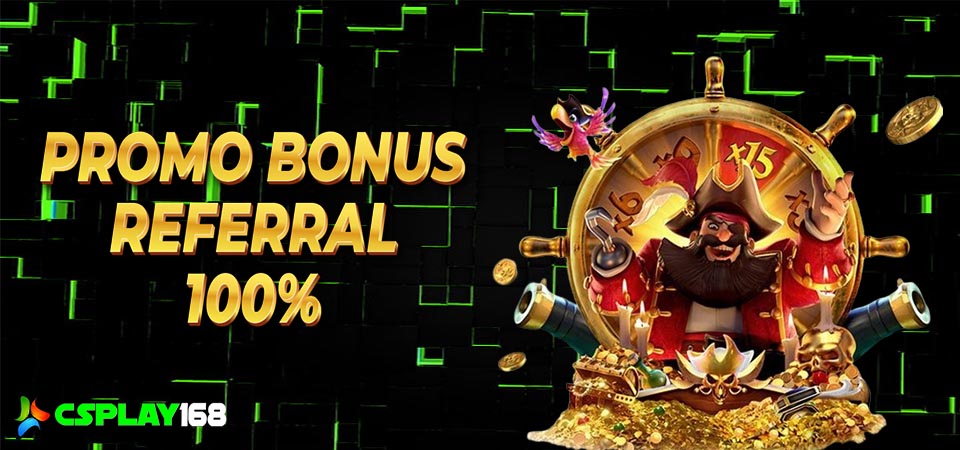 Bonus Referral 100%